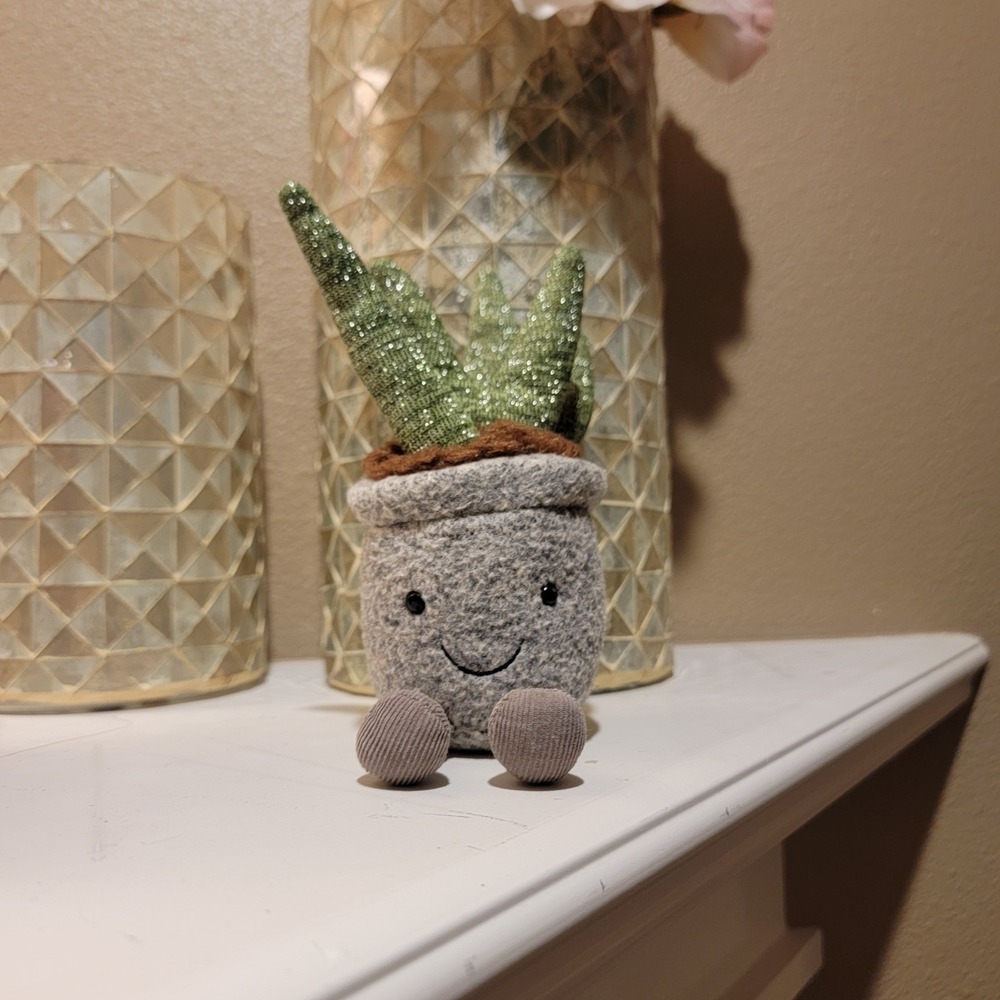 Jellycat Succulent Cactus Plant 7" Plush No Tags
